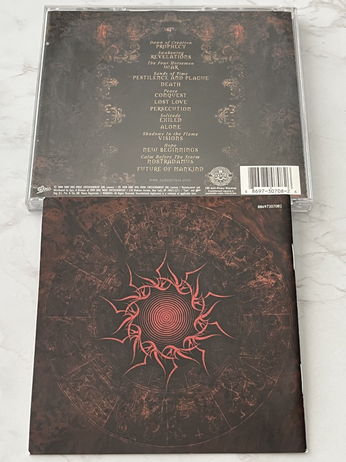Judas Priest – Nostradamus (2008) [ORIGINAL USA PRESS]