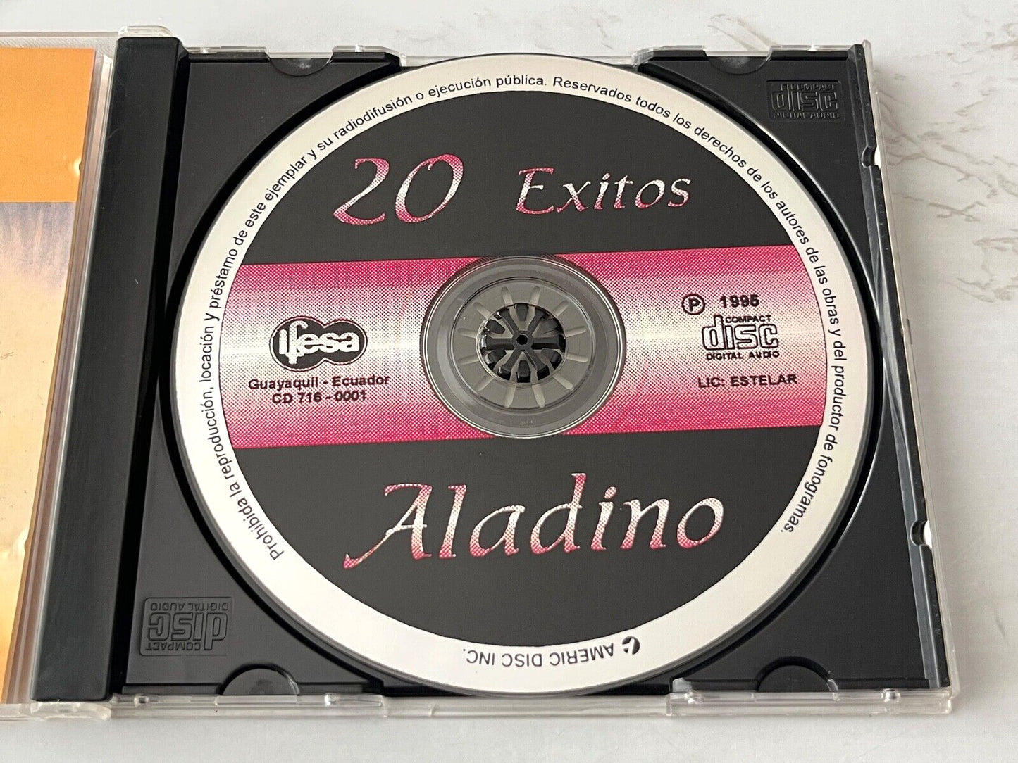 Aladino – 20 Exitos (1995)