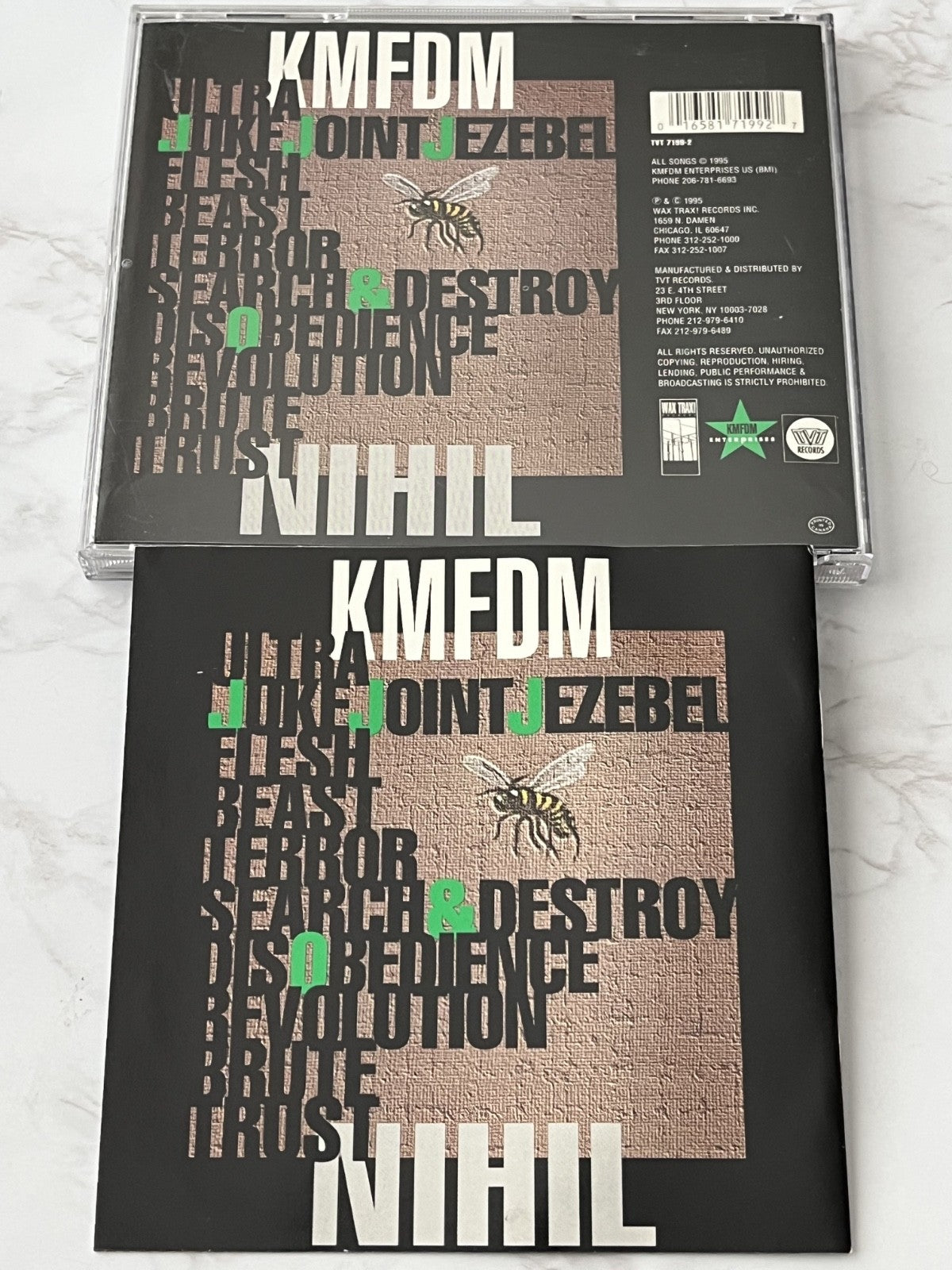 KMFDM – Nihil (1995) [ORIGINAL USA PRESS]