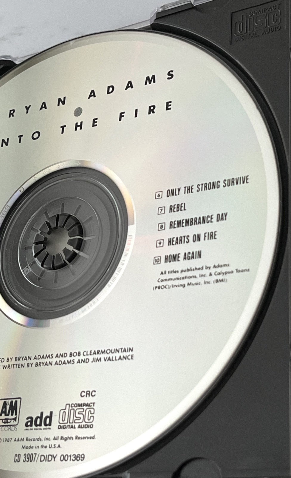 Bryan Adams – Into The Fire