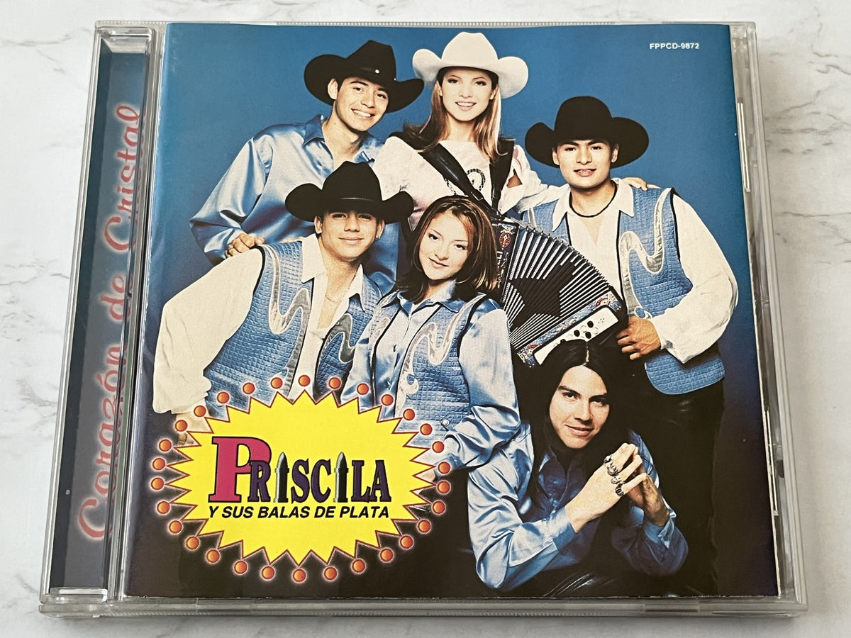 Priscila Y Sus Balas De Plata – Corazon De Cristal (1999) [ORIGINAL USA PRESS]