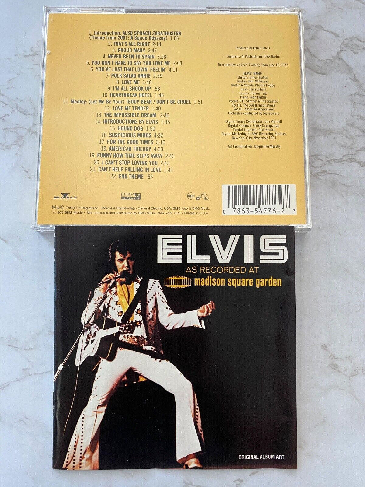 Elvis Presley – As Recorded At Madison Square Garden (1991) [JVC PRESS]
