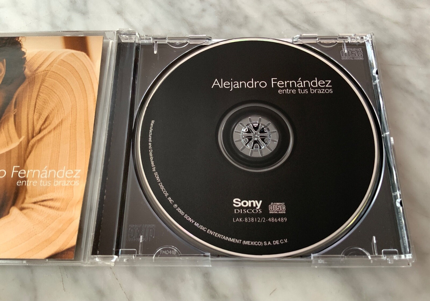 Alejandro Fernandez – Entre Tus Brazos (2000) [ORIGINAL USA PRESS]
