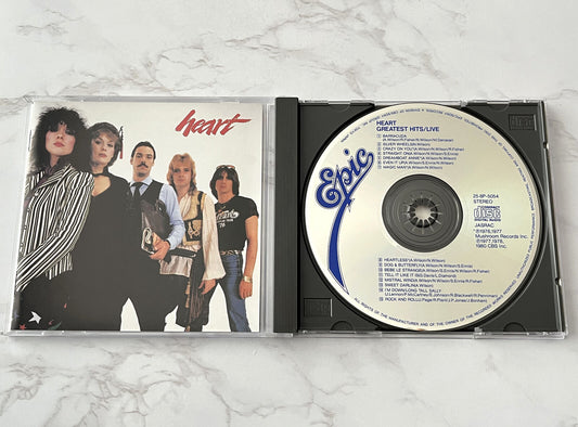 Heart – Greatest Hits / Live (1988) [JAPAN TARGET ERA]