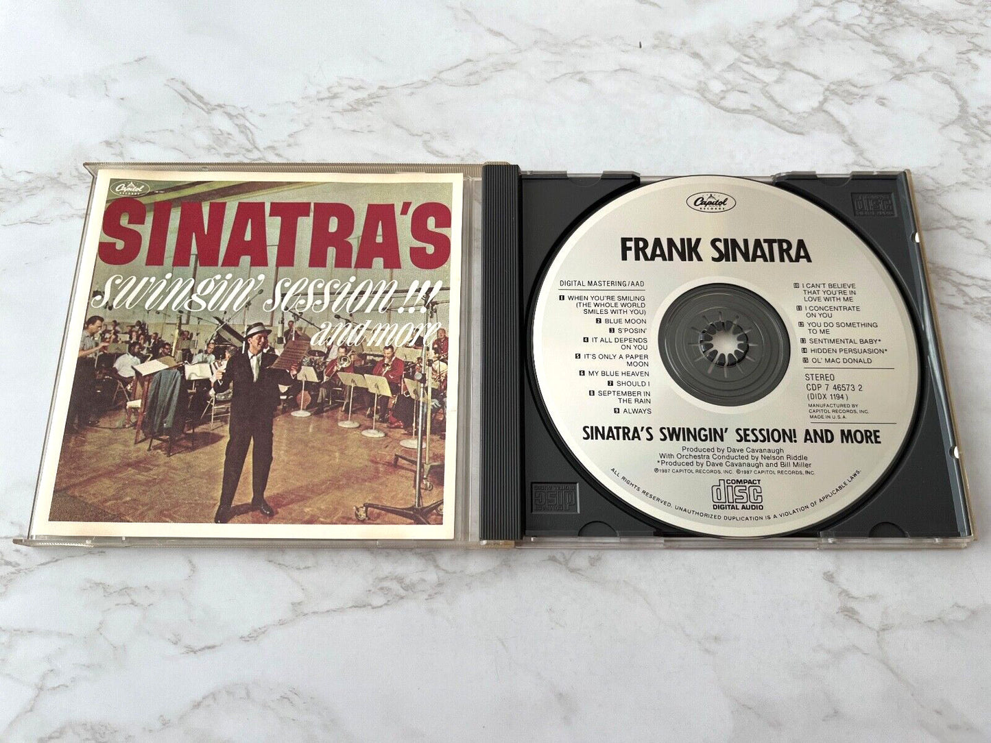 Frank Sinatra – Swingin' Session And More [DADC PRESS]
