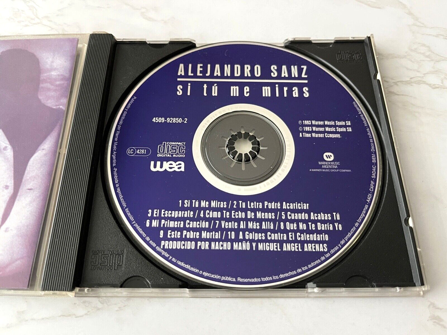 Alejandro Sanz – Si Tu Me Miras (1993)
