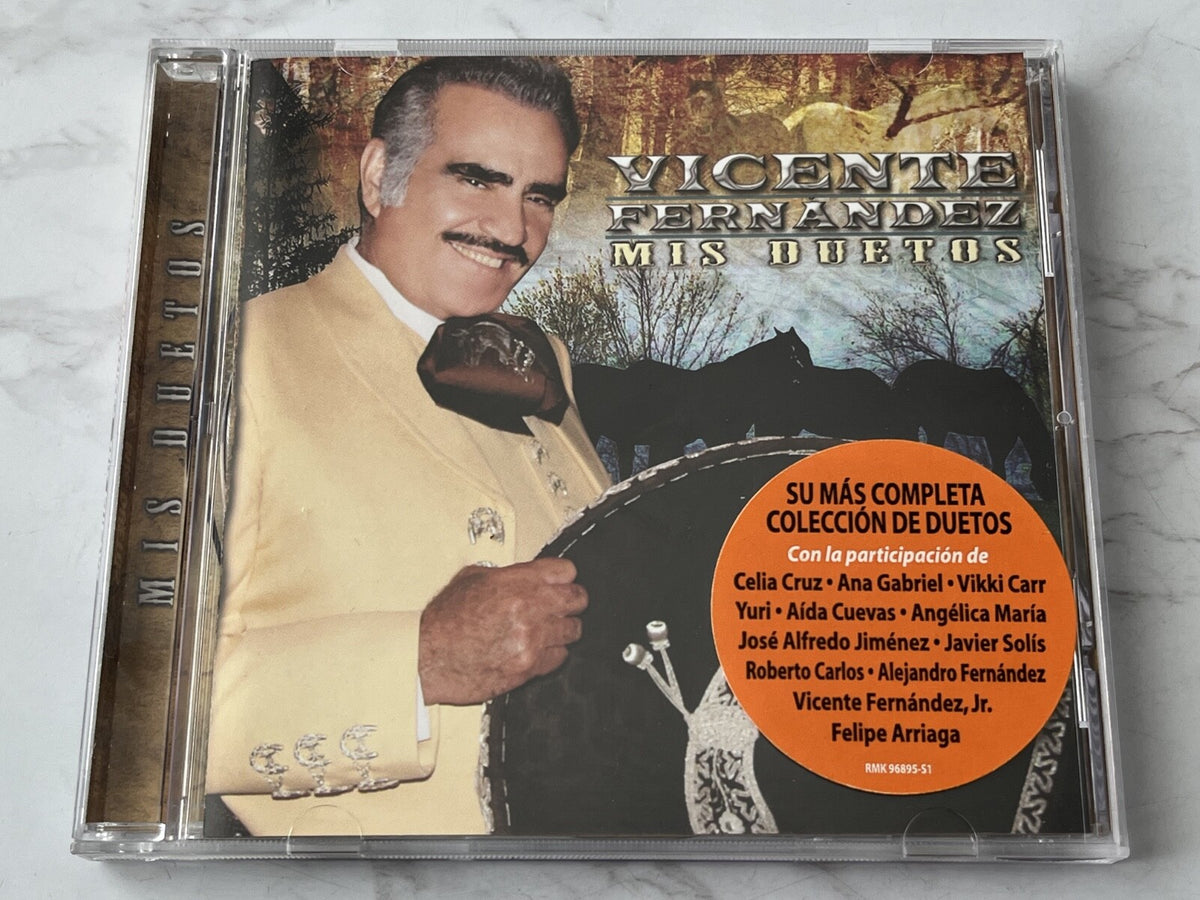 Vicente Fernandez – Mis Duetos (2005) [ORIGINAL USA PRESS]