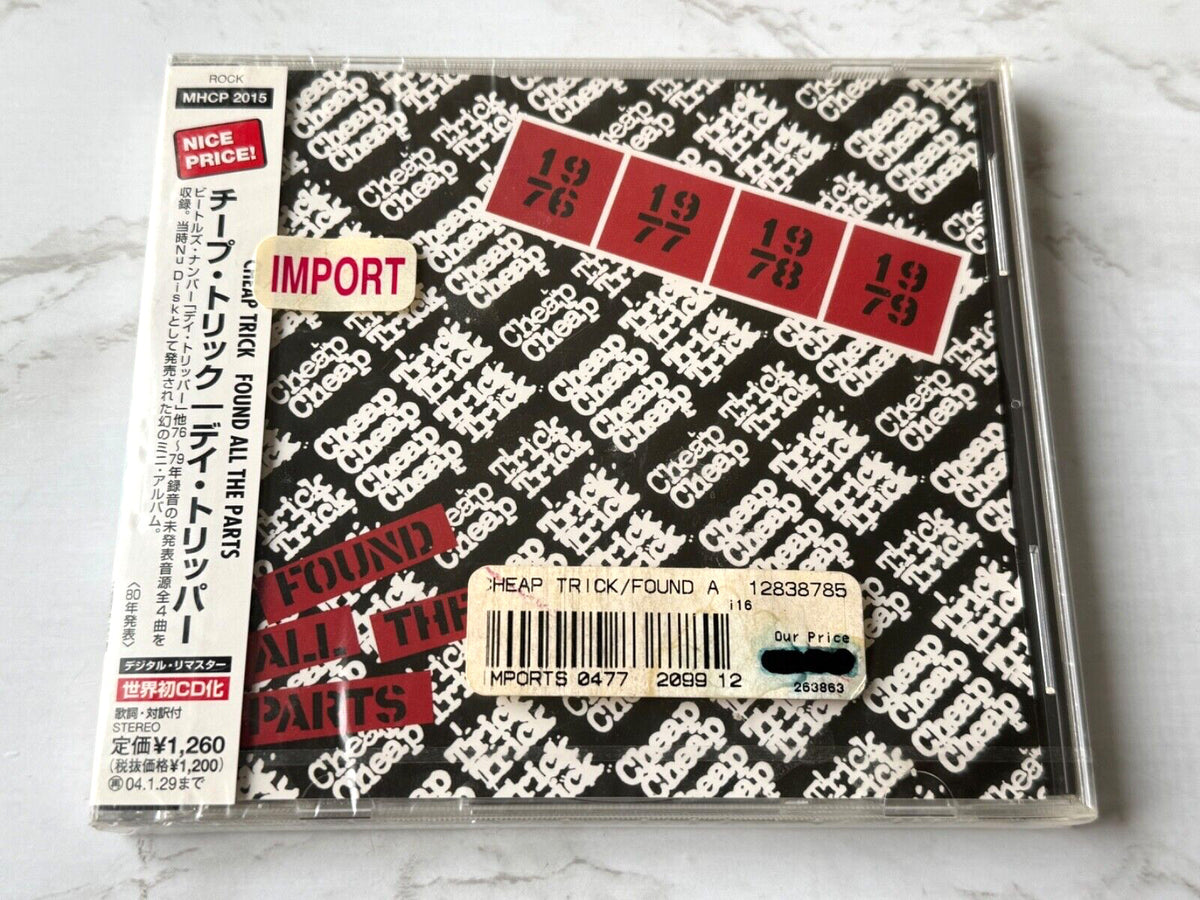 Cheap Trick – Found All The Parts (OBI) (2003)
