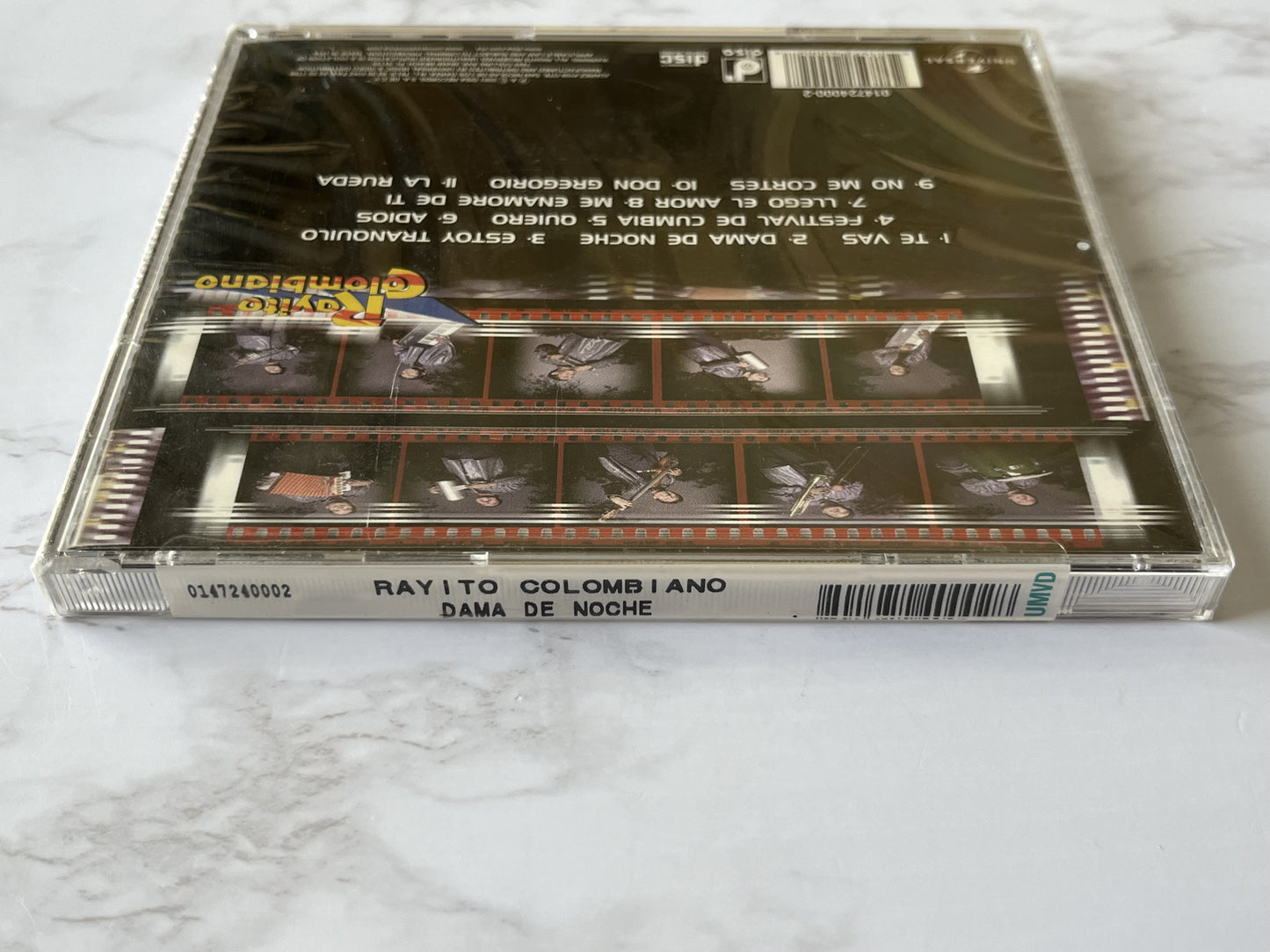 Rayito Colombiano – Dama De Noche (2001) [ORIGINAL USA PRESS]
