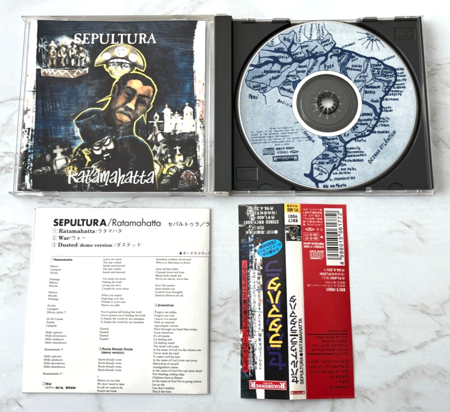 Sepultura – Ratamahatta (OBI, EP) (1996)