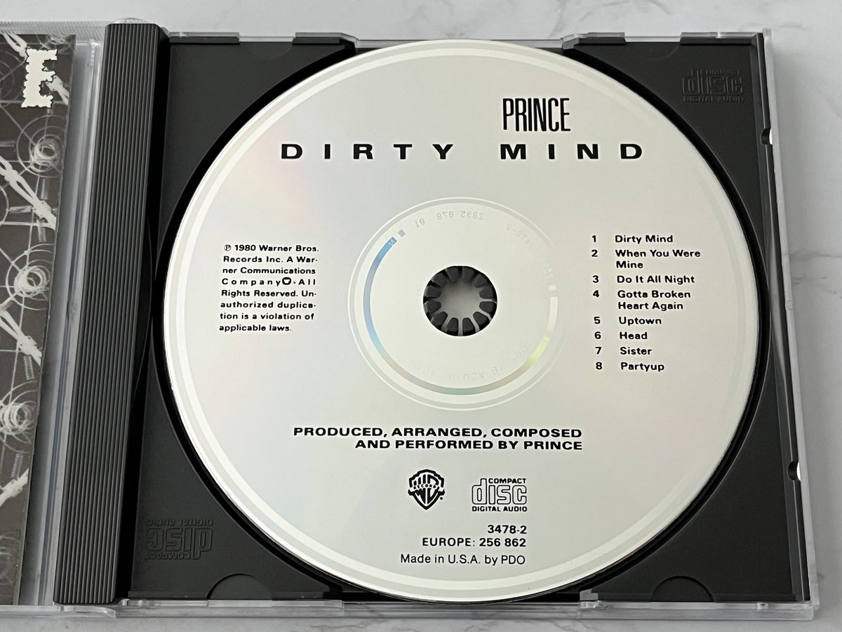 Prince – Dirty Mind [USA SILVER DISC PDO]