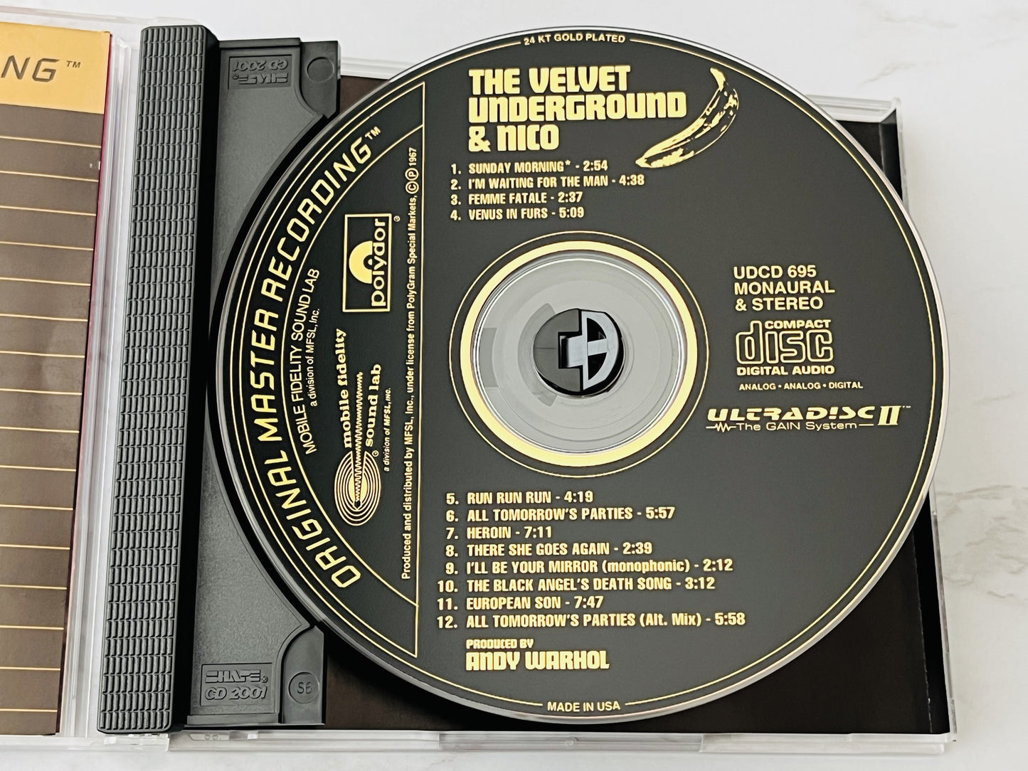 The Velvet Underground – and Nico (MFSL, 24KT Gold) (1997)
