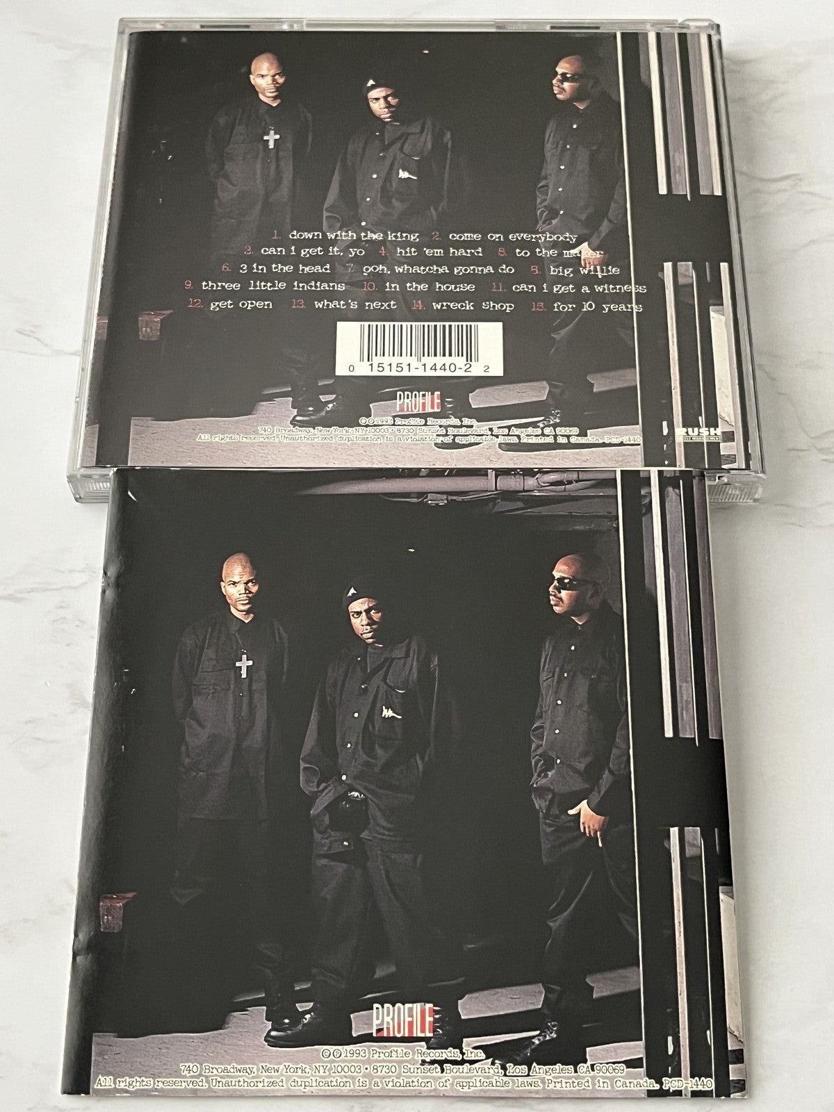 Run-DMC – Run-DMC Down With the King (1993) [USA DISCTRONICS]
