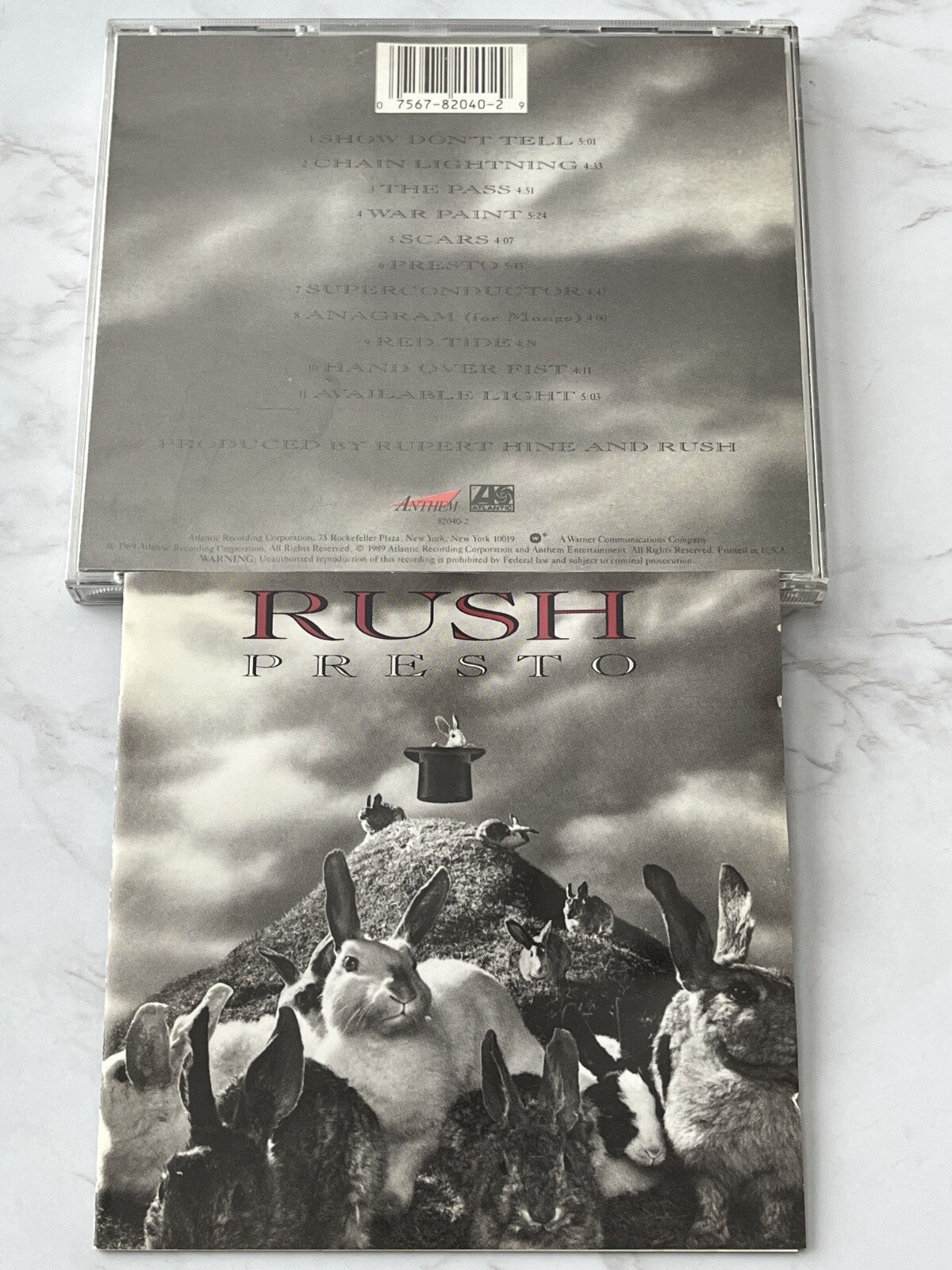 Rush – Presto (1989) [ORIGINAL USA PRESS]