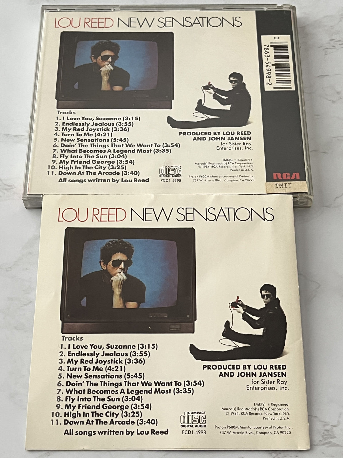 Lou Reed – New Sensations (1986) [JAPAN TARGET ERA]