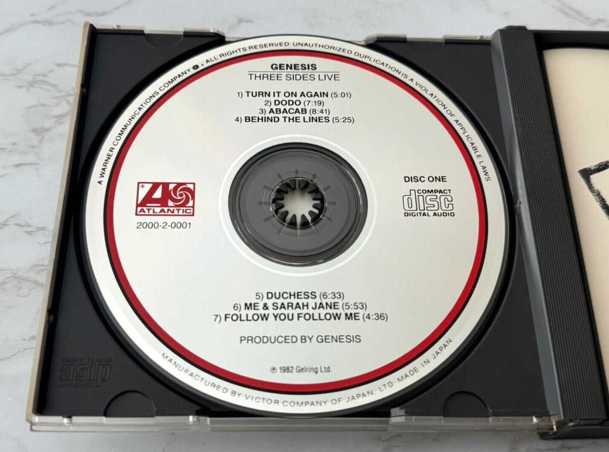 Genesis – Three Sides Live (1987) [JAPAN TARGET ERA]