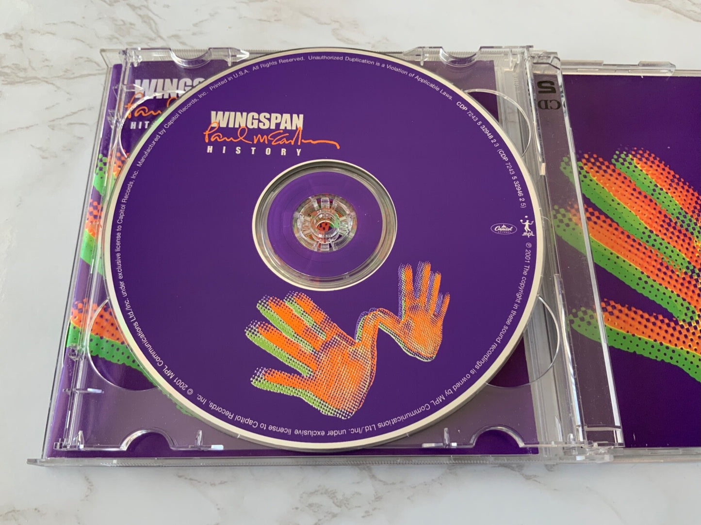 Paul McCartney – Wingspan Hits And History (2001) [ORIGINAL USA PRESS]