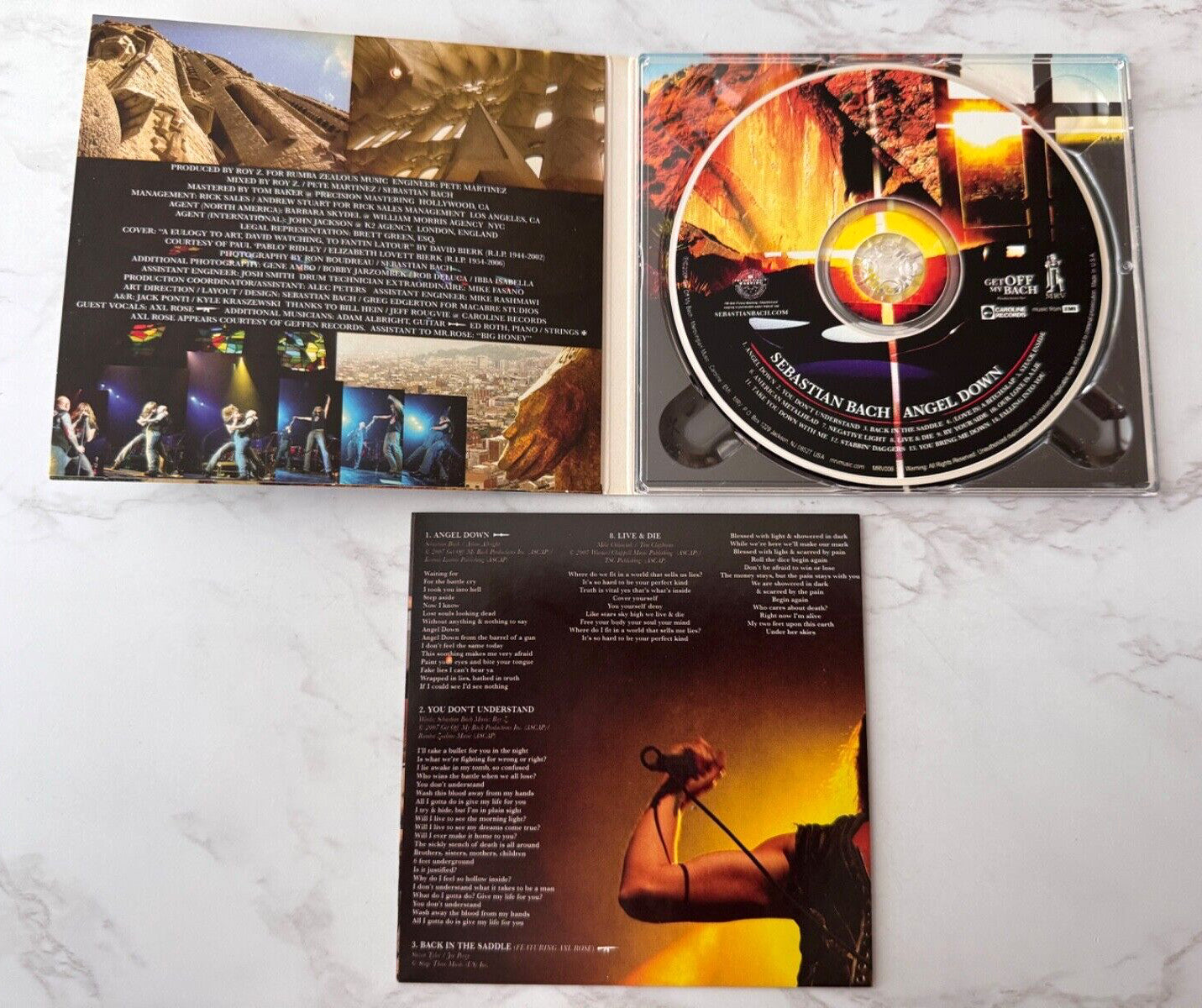 Sebastian Bach – Sebastian Back Angel Down (Digipak) (2007)