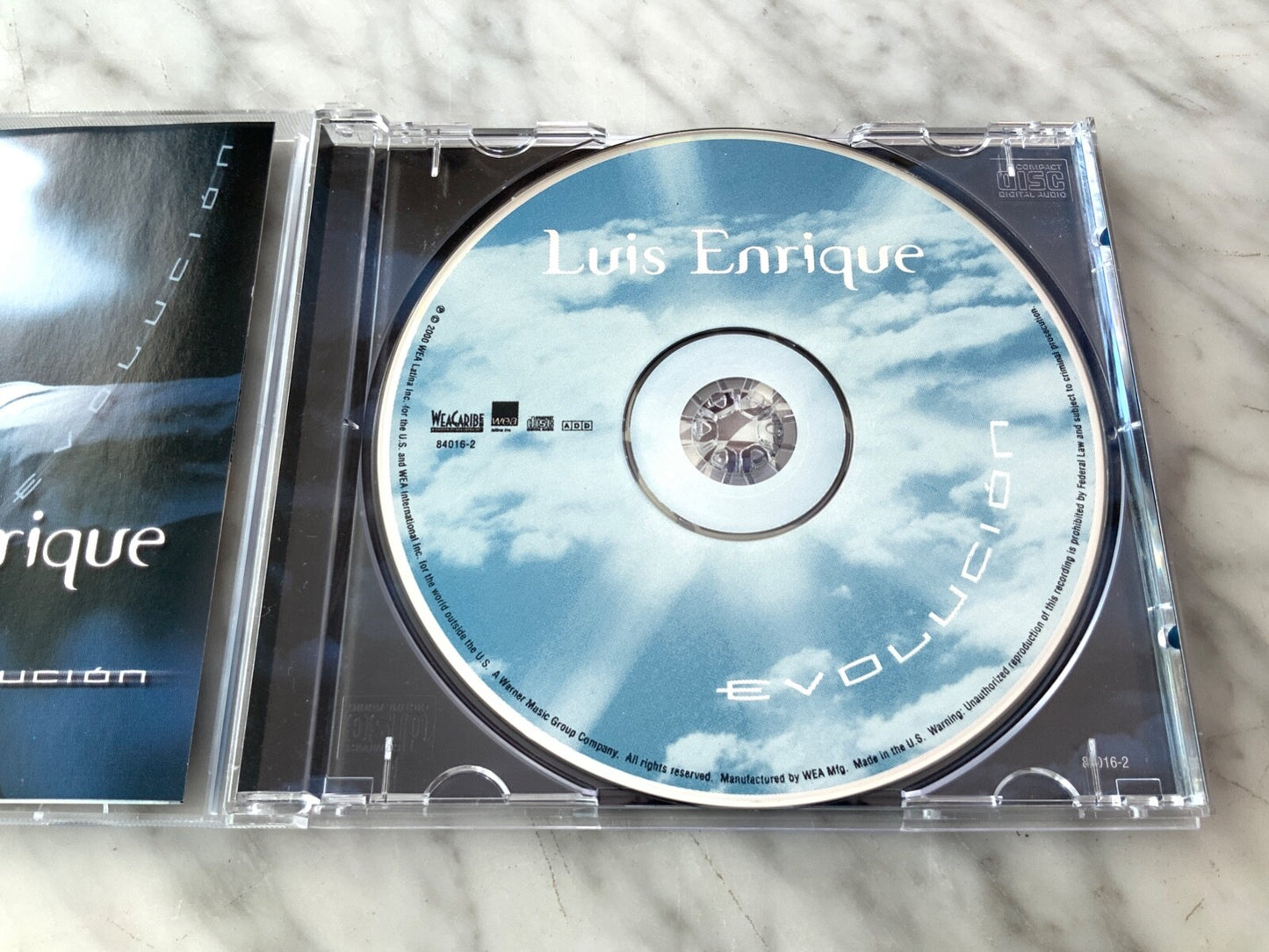 Luis Enrique – Evolucion (2000) [ORIGINAL USA PRESS]
