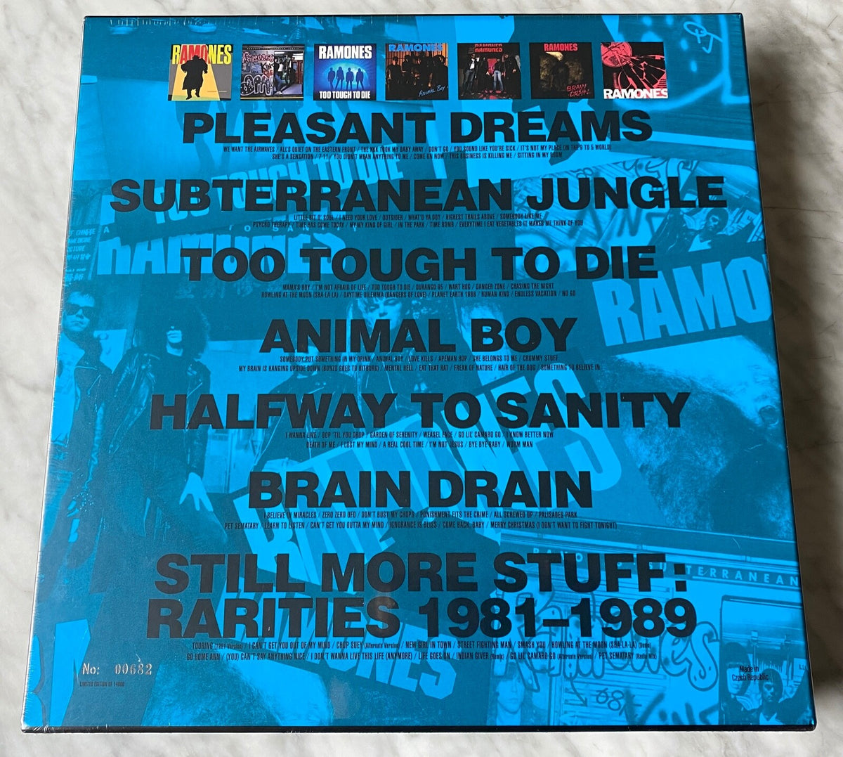 The Ramones The Sire Albums 1981-1989 7 LP BOX SET LIMITED ED #682 RSD 2022 NEW