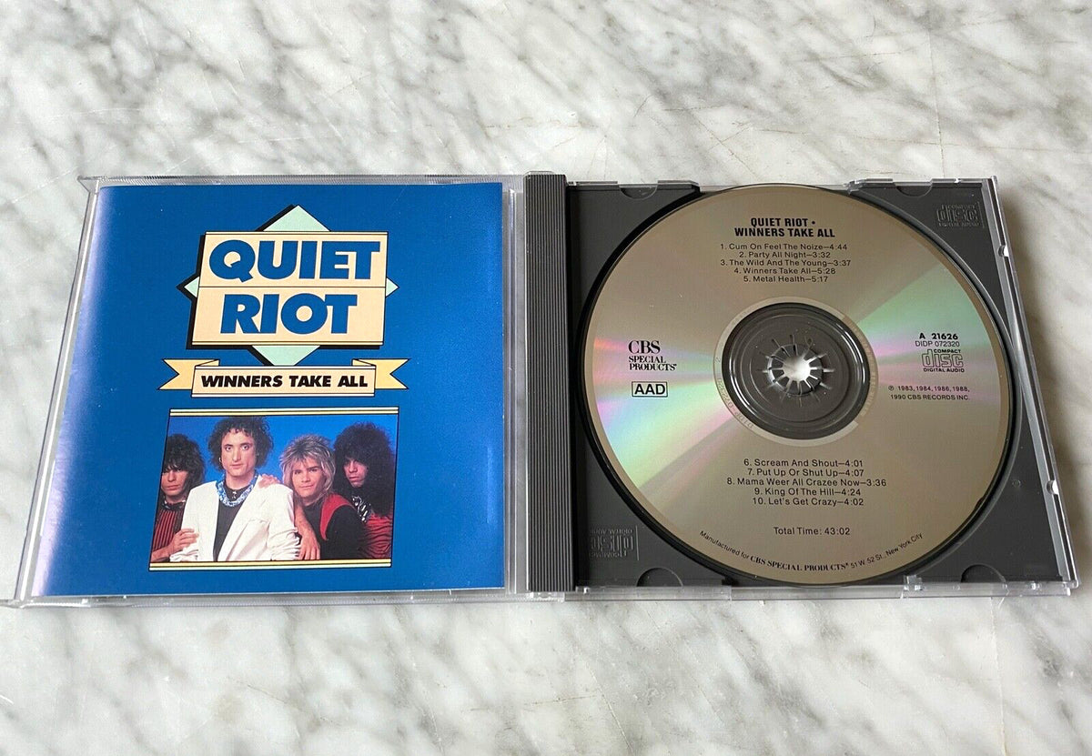 Quiet Riot – Winners Take All (1990) [ORIGINAL USA PRESS]