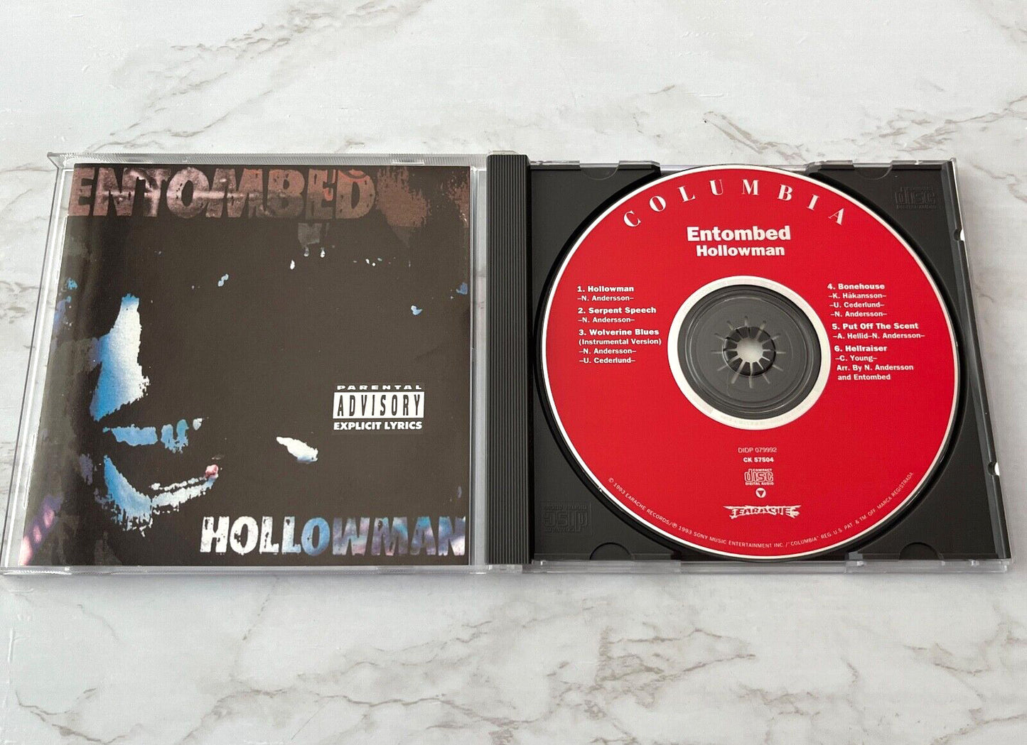 Entombed – Hollowman (1993) [ORIGINAL USA PRESS]