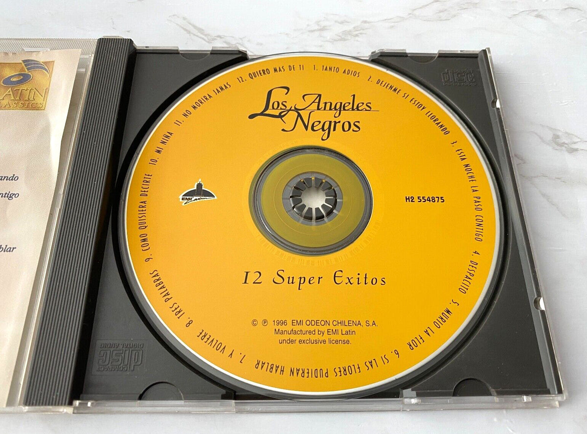 Los Angeles Negros – 12 Super Exitos (1996) [ORIGINAL USA PRESS]