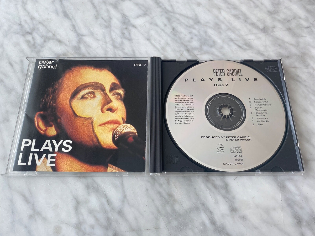 Peter Gabriel – Plays Live [JAPAN TARGET ERA]