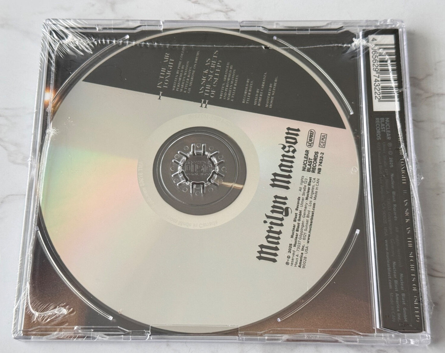 Marilyn Manson – In The Air Tonight (Maxi Single) (2025)