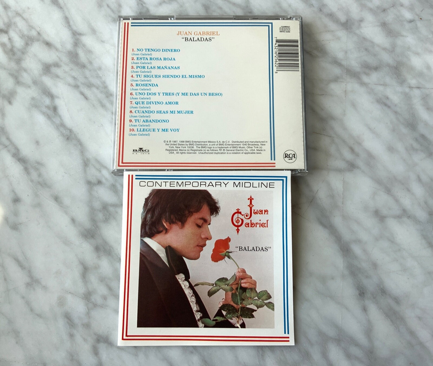 Juan Gabriel – Baladas (1998) [ORIGINAL USA PRESS]