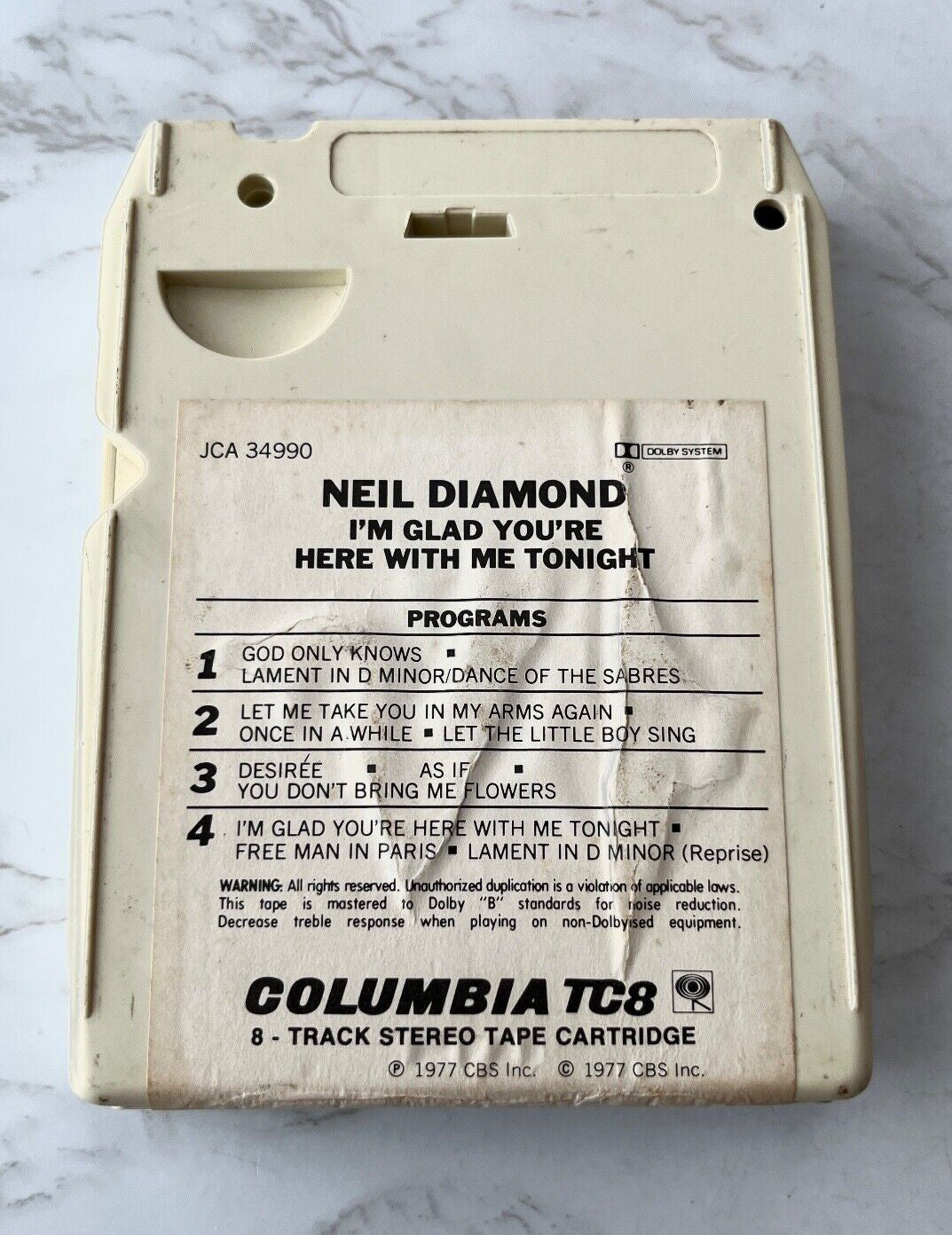 Neil Diamond – I'm Glad You're Here With Me Tonight (1977)