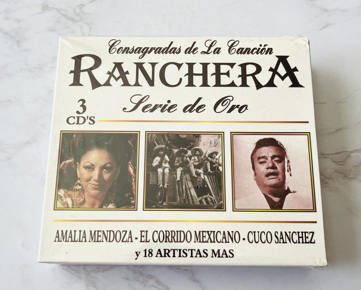 Amalia Mendoza, Cuco Sanchez, El Corrido Mexicano, Various – Ranchera Serie De Oro (Box Set) (2004)