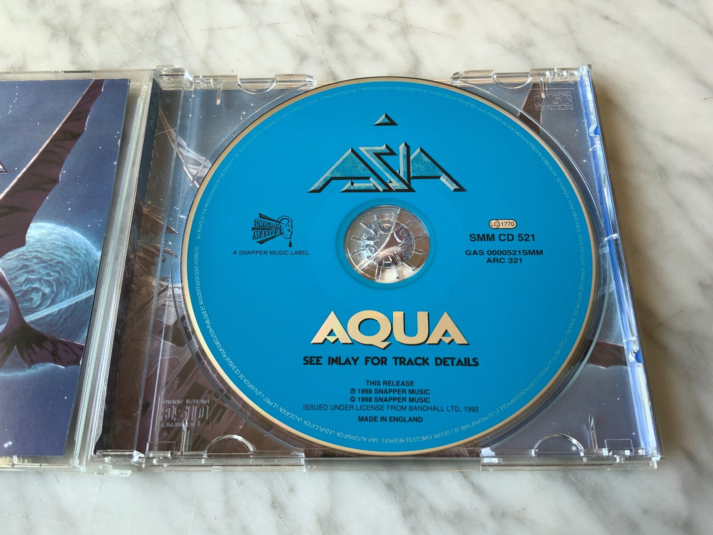 Asia – Aqua (1998) [UK PRESS]