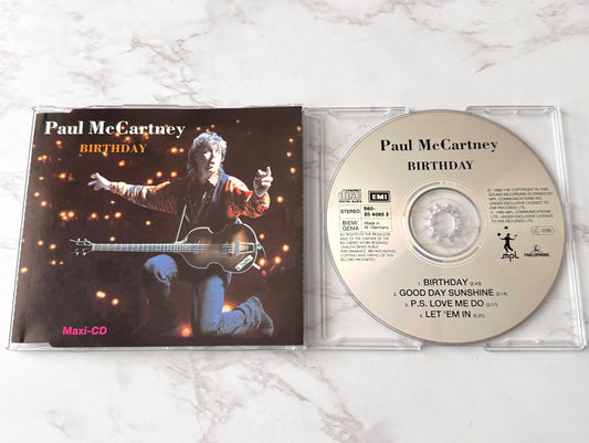 Paul McCartney – Birthday (Maxi Single) (1990) [WEST GERMANY PRESS]