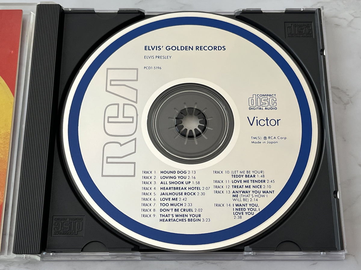 Elvis Presley – Elvis Golden Records (1986) [JAPAN TARGET ERA]