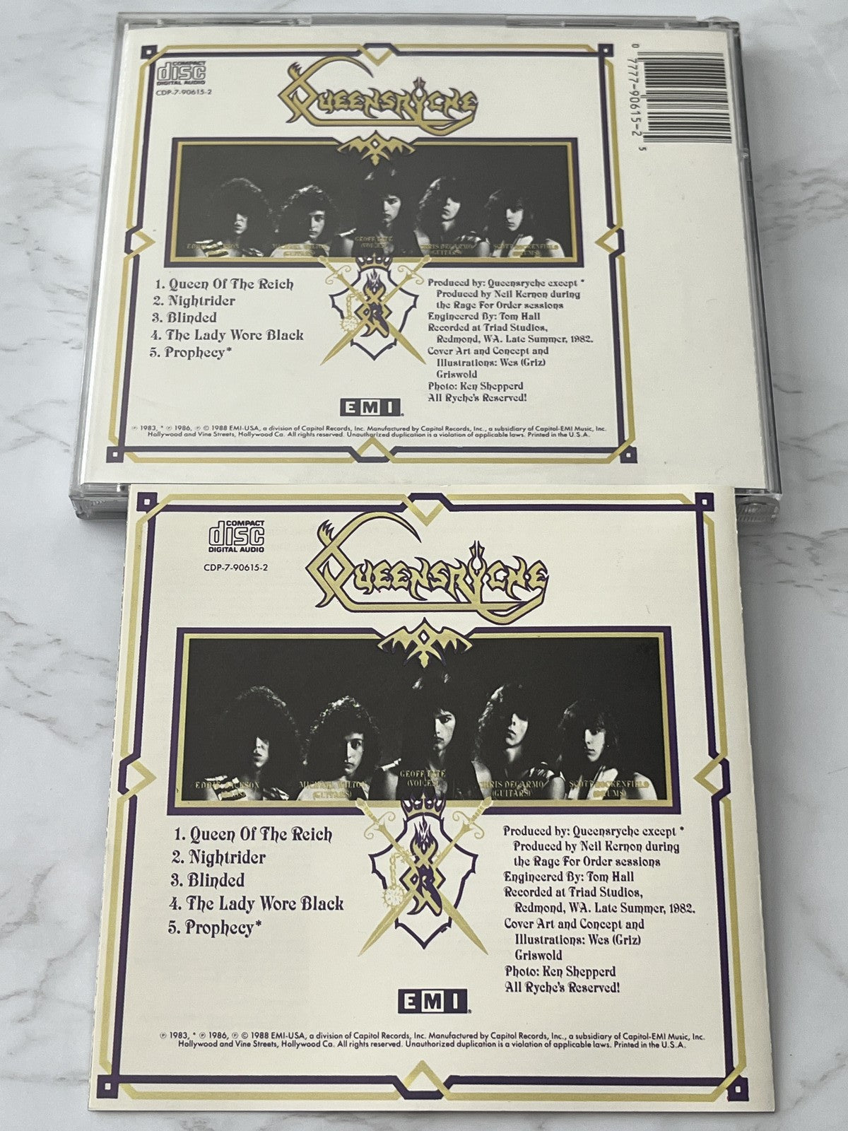 Queensryche – Queensryche (1988) [ORIGINAL USA PRESS]