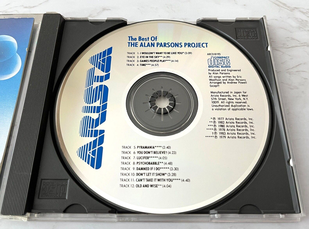 The Alan Parsons Project – The Best Of [JAPAN TARGET ERA]
