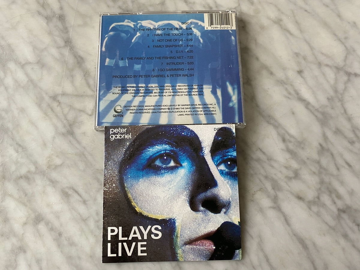 Peter Gabriel – Plays Live [W GERMANY TARGET ERA]