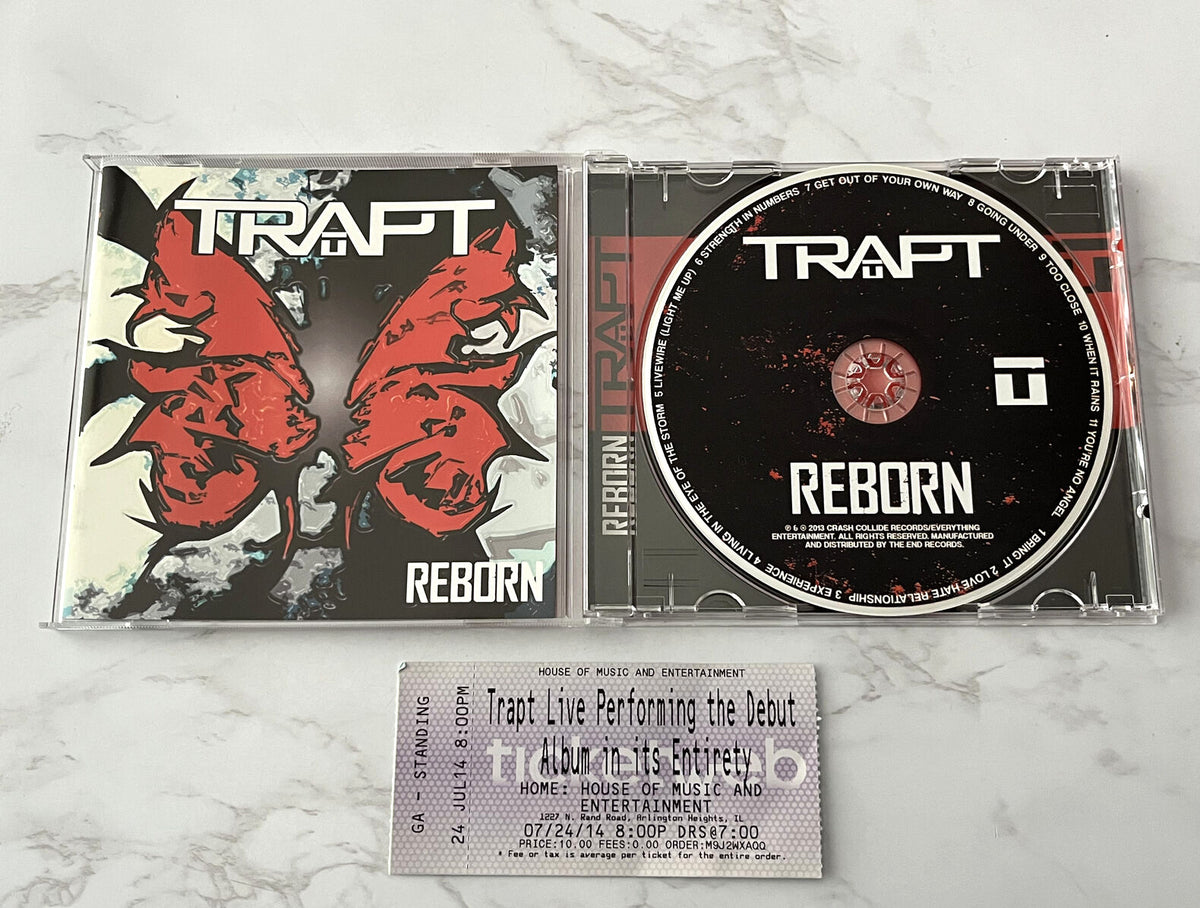Trapt – Reborn (2013) [ORIGINAL USA PRESS]