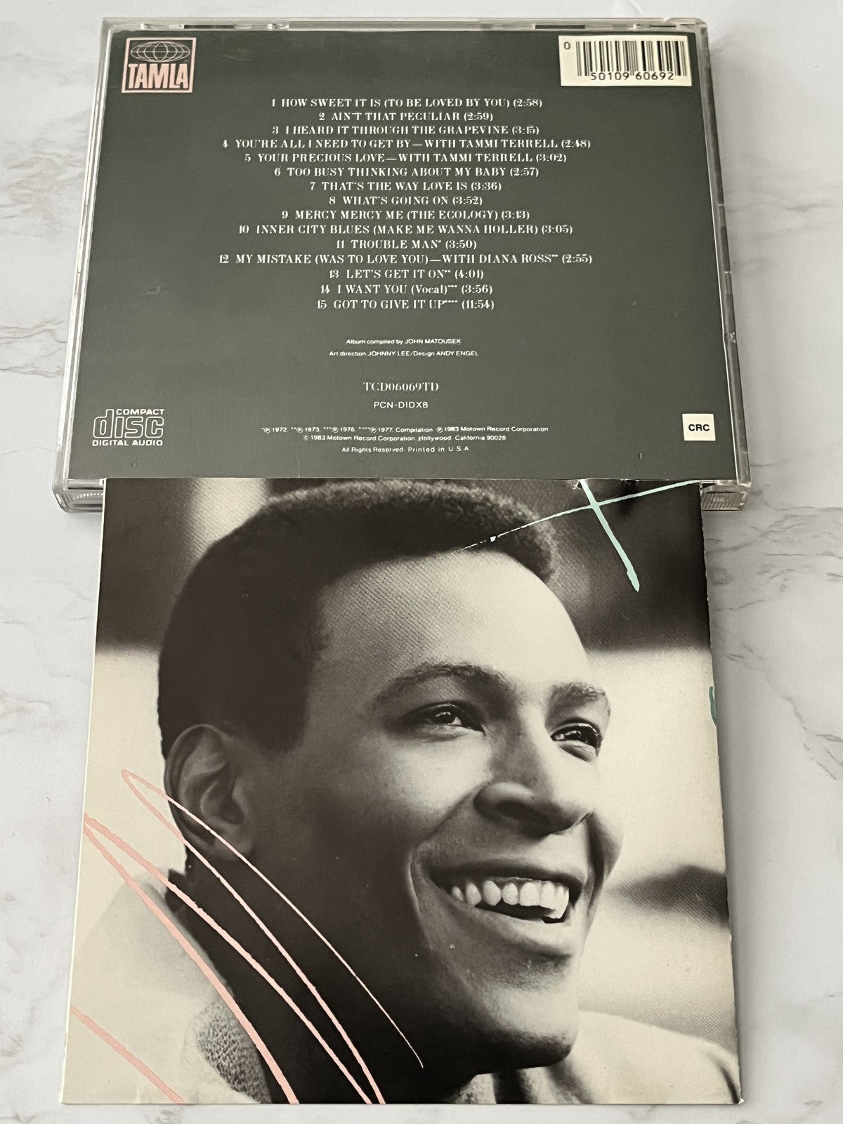 Marvin Gaye – 15 Greatest Hits (1985) [DADC PRESS]