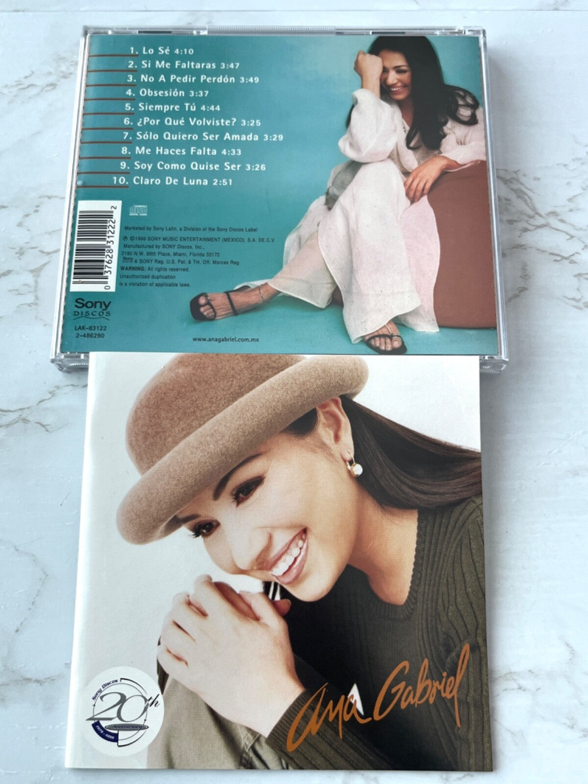 Ana Gabriel – Soy Como Soy (1999) [ORIGINAL USA PRESS]