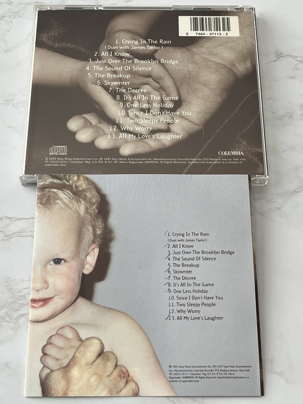 Art Garfunkel – Up Til Now (1993) [ORIGINAL USA PRESS]