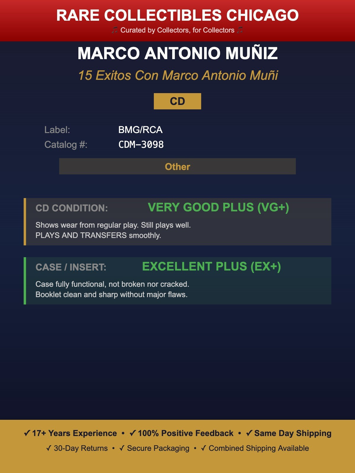 Marco Antonio Muñiz – Marco Antonio Muniz 15 Exitos