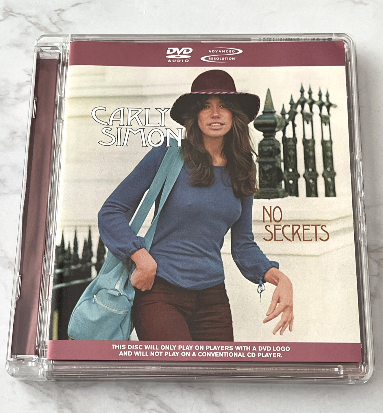 Carly Simon – No Secrets DVD 2001 Elektra/Rhino R9 74384 You're So Vain (2001)
