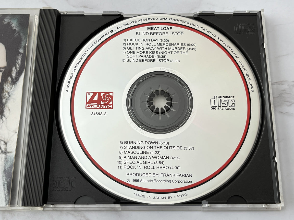 Meat Loaf – Blind Before I Stop (1986) [JAPAN TARGET ERA]