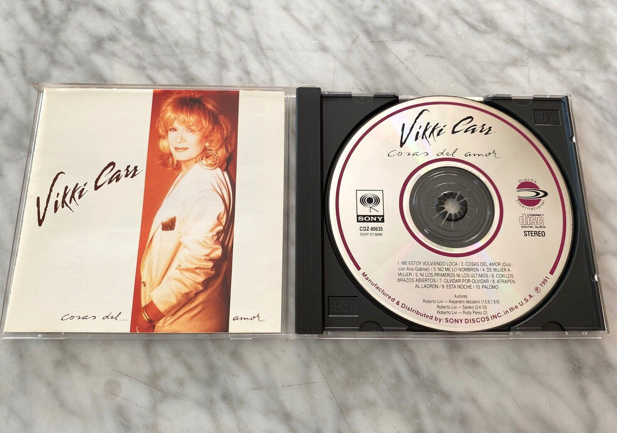 Vikki Carr – Cosas Del Amor (2001) [ORIGINAL USA PRESS]