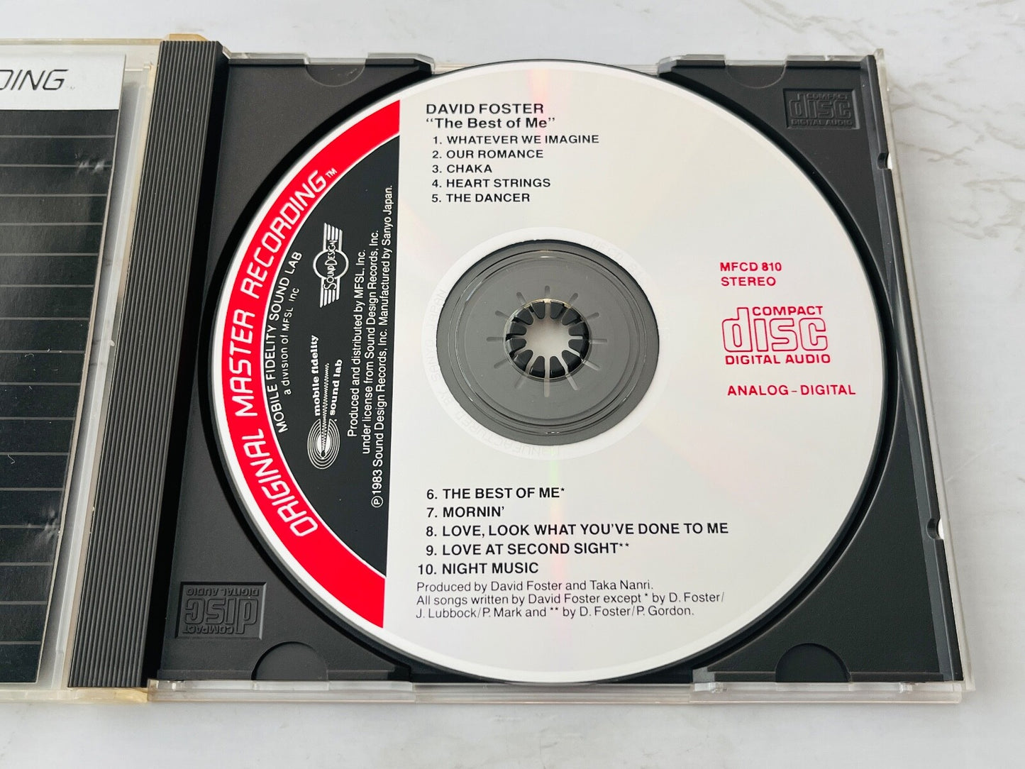 David Foster – The Best Of Me (MFSL) (1984) [JAPAN TARGET ERA]