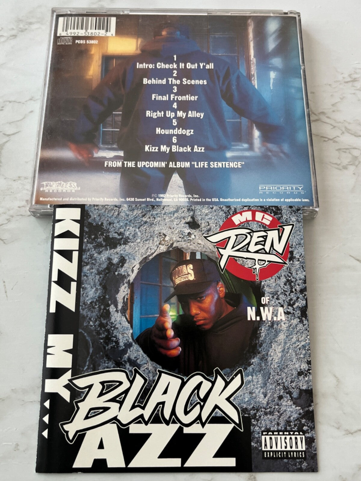 MC Ren – Kizz My Black Azz (EP) (1992) [ORIGINAL USA PRESS]