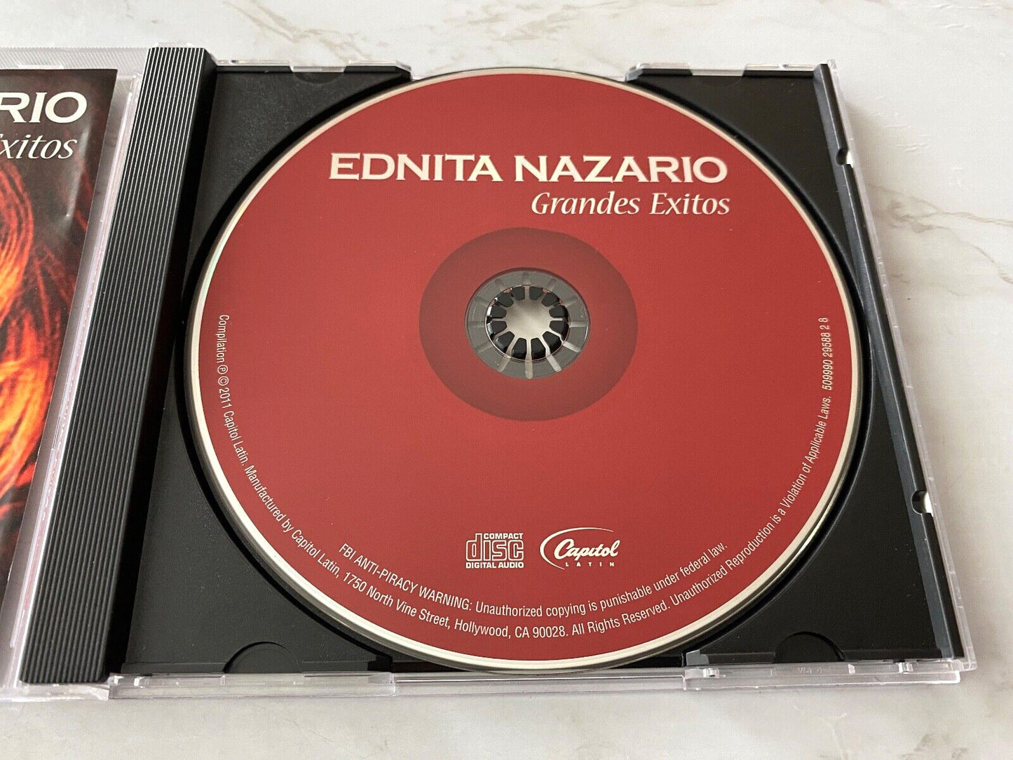 Ednita Nazario – Grandes Exitos (2011) [ORIGINAL USA PRESS]