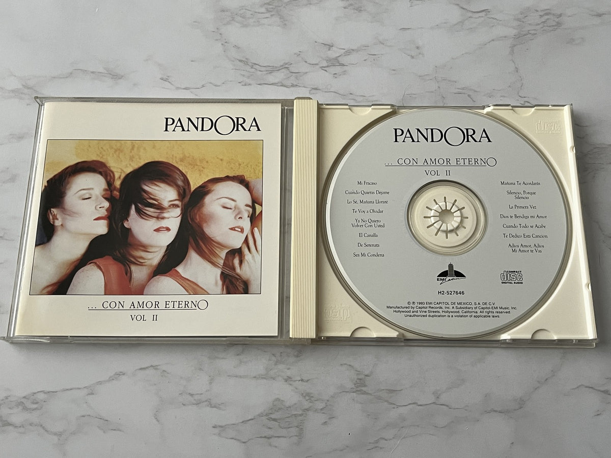 Pandora – Con Amor Eterno Vol. II (1993) [ORIGINAL USA PRESS]